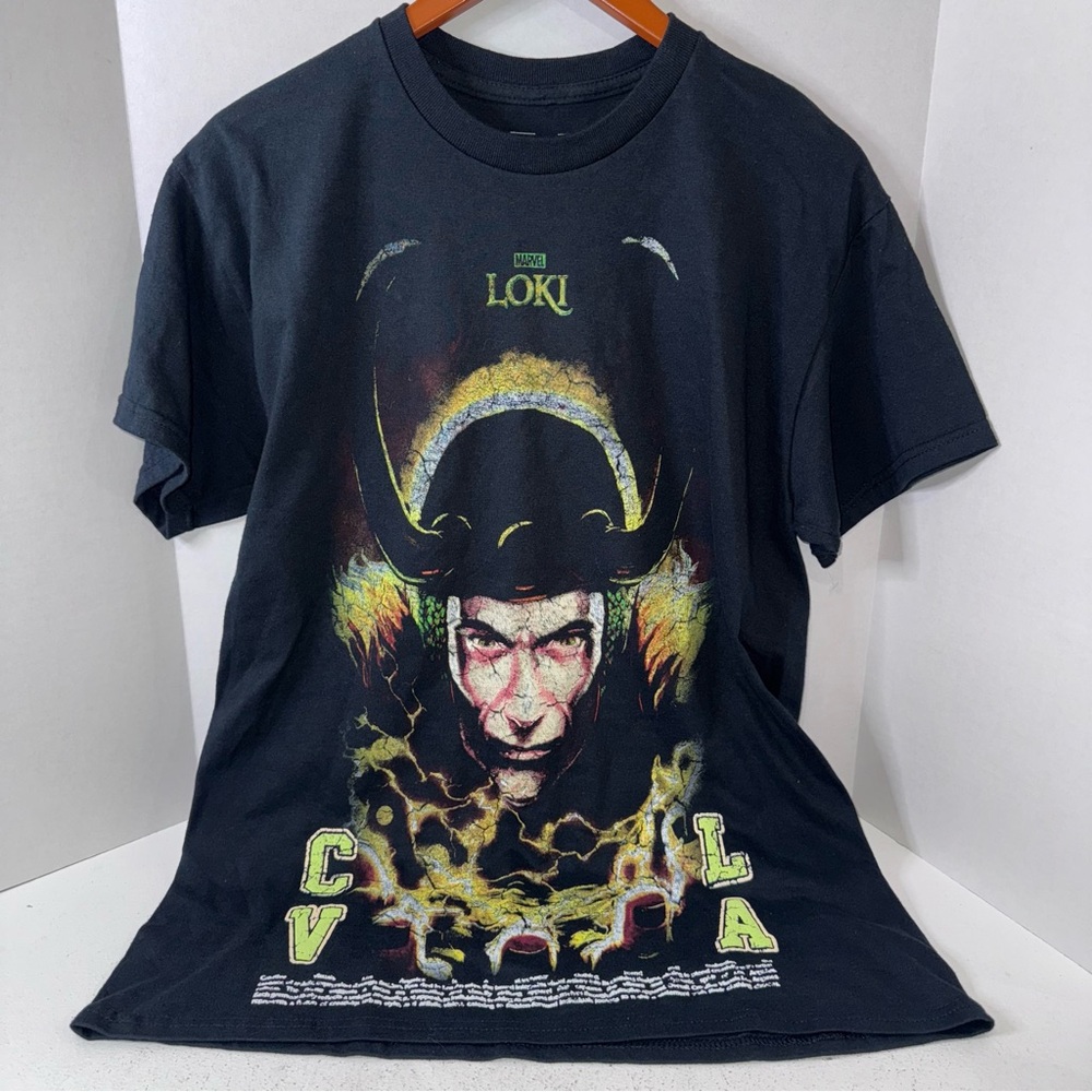 Black Loki Graphic T-Shirt Medium